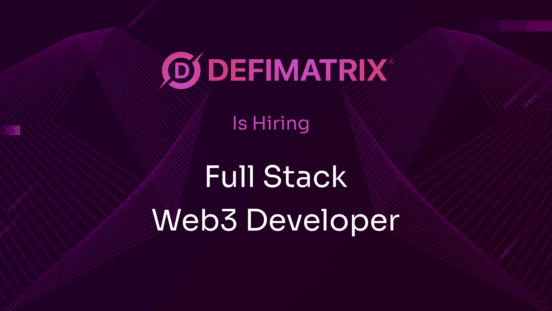 Full Stack Web3 Developer