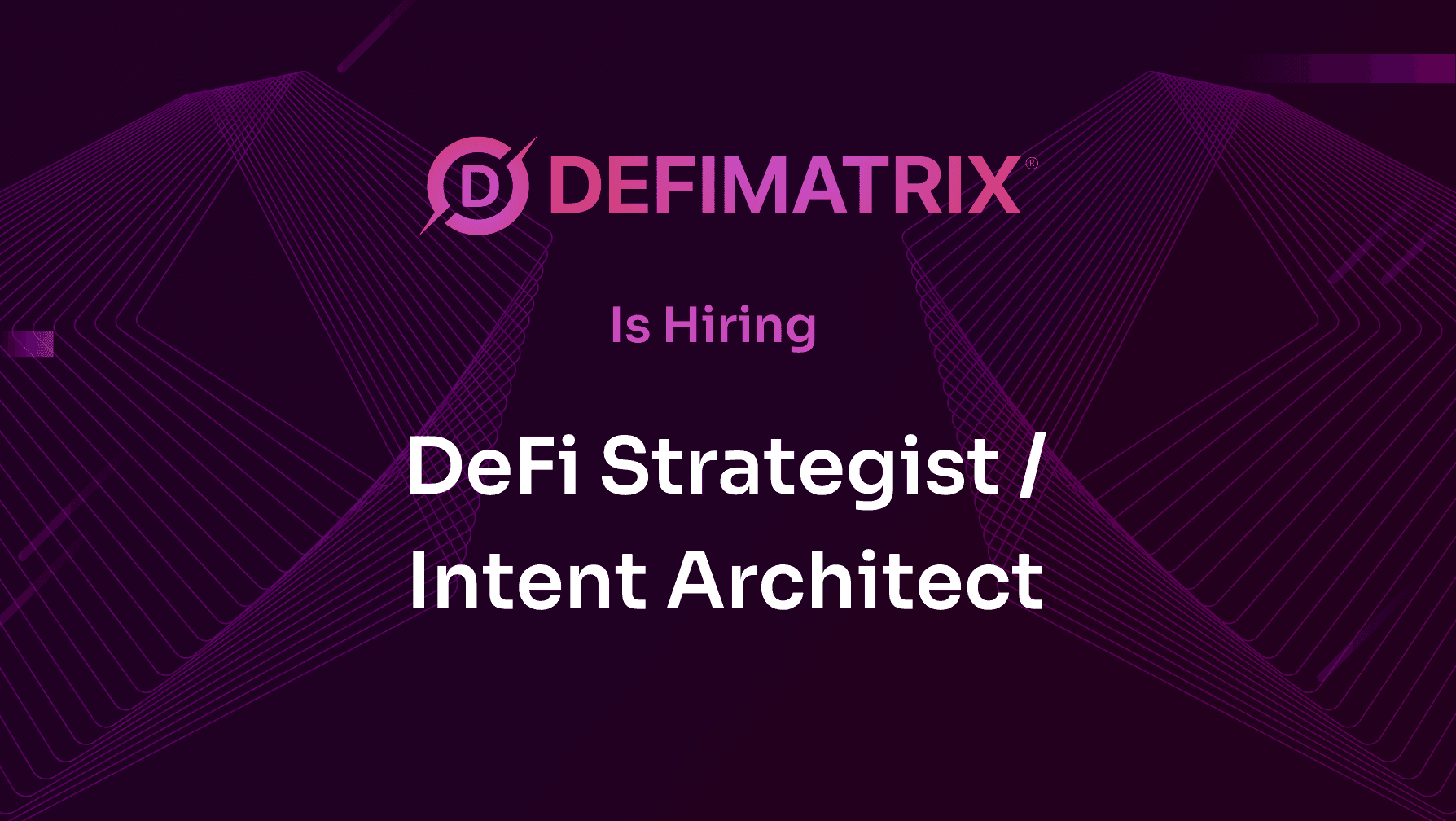 DeFi Strategist & Intent Architect