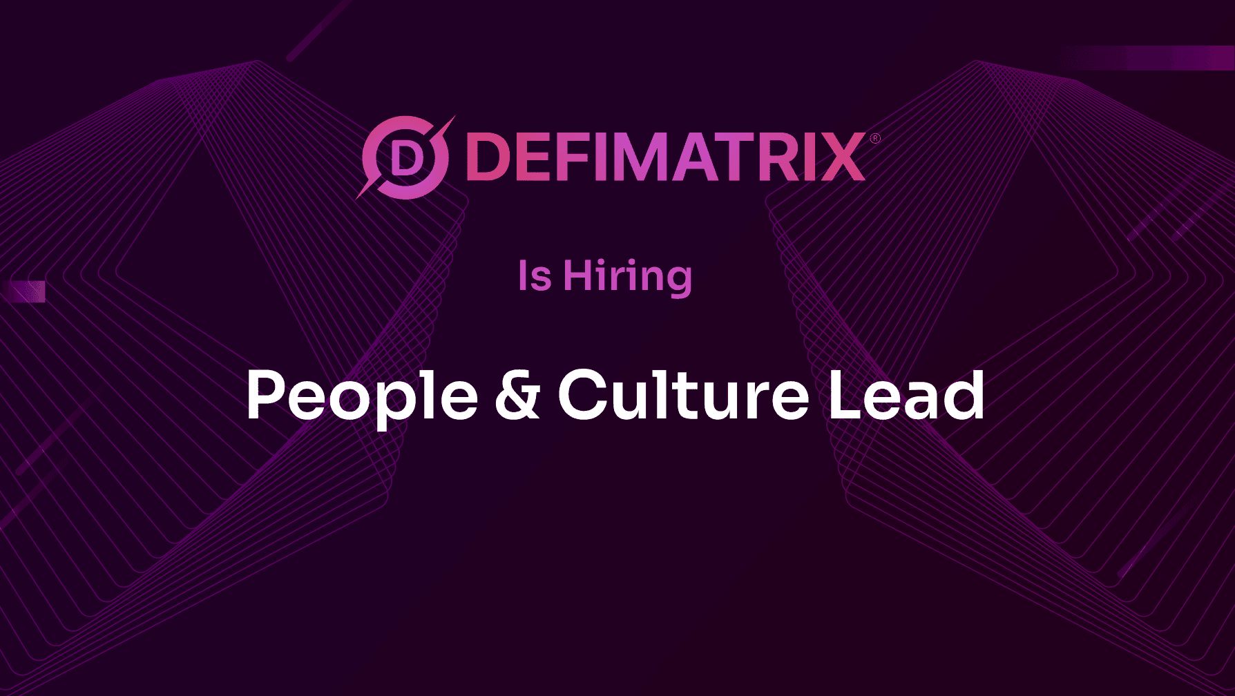 People & Culture Lead