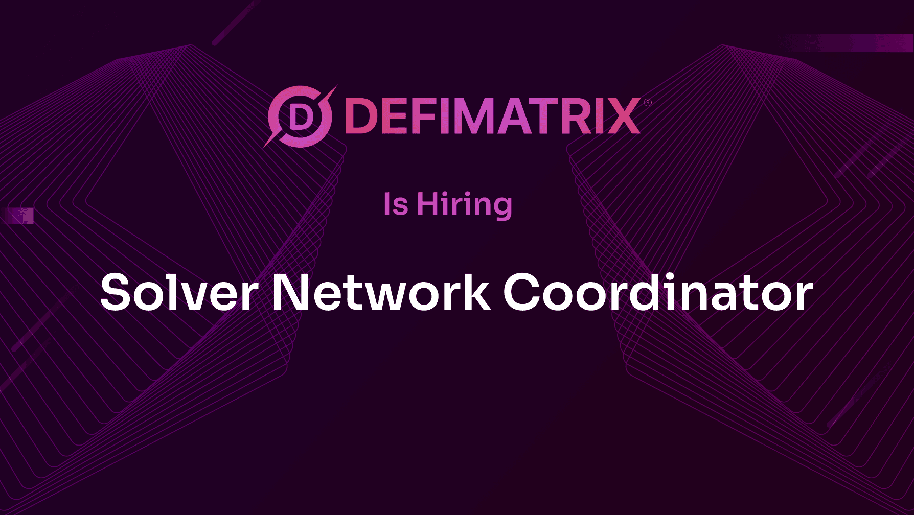 Solver Network Coordinator
