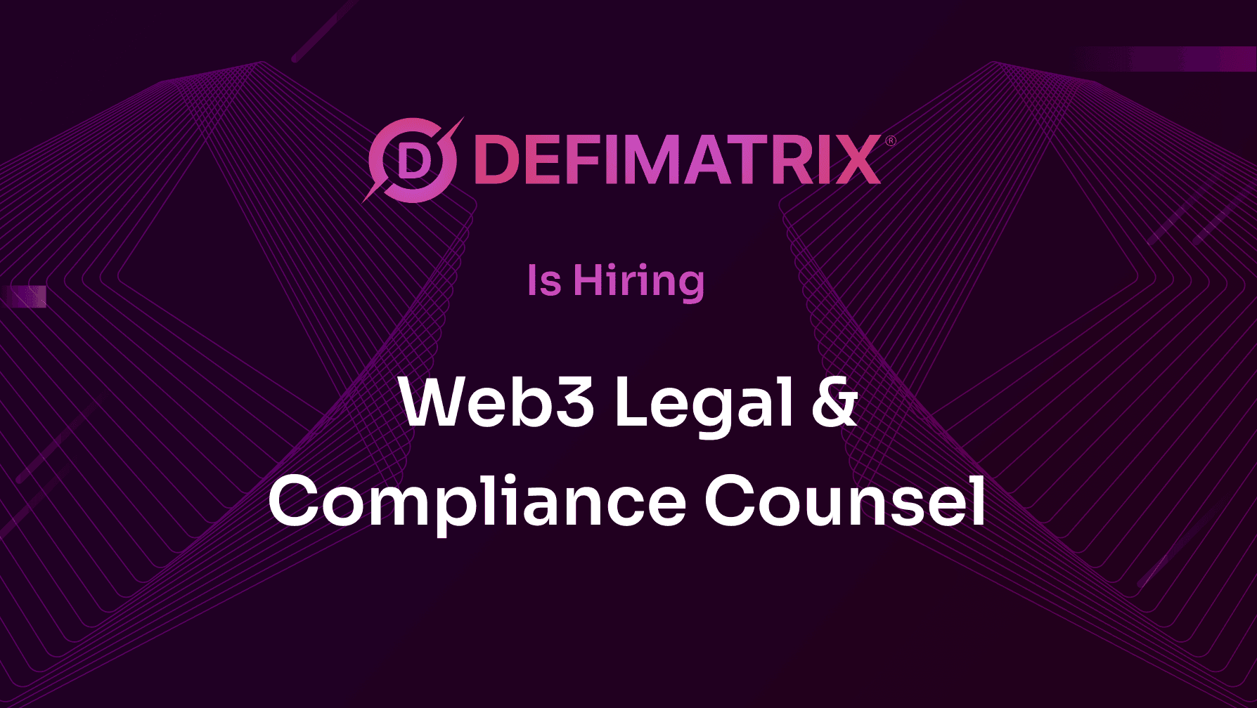 Web3 Legal & Compliance Counsel